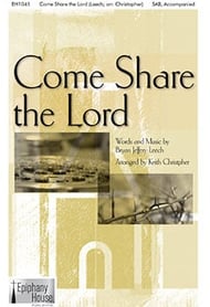 Come Share the Lord SAB choral sheet music cover Thumbnail